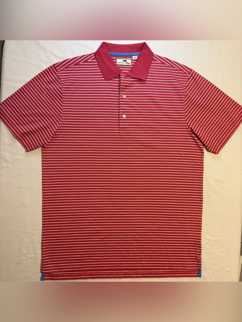 Alister MacKenzie Men’s Striped Golf Polo Shirt Size M